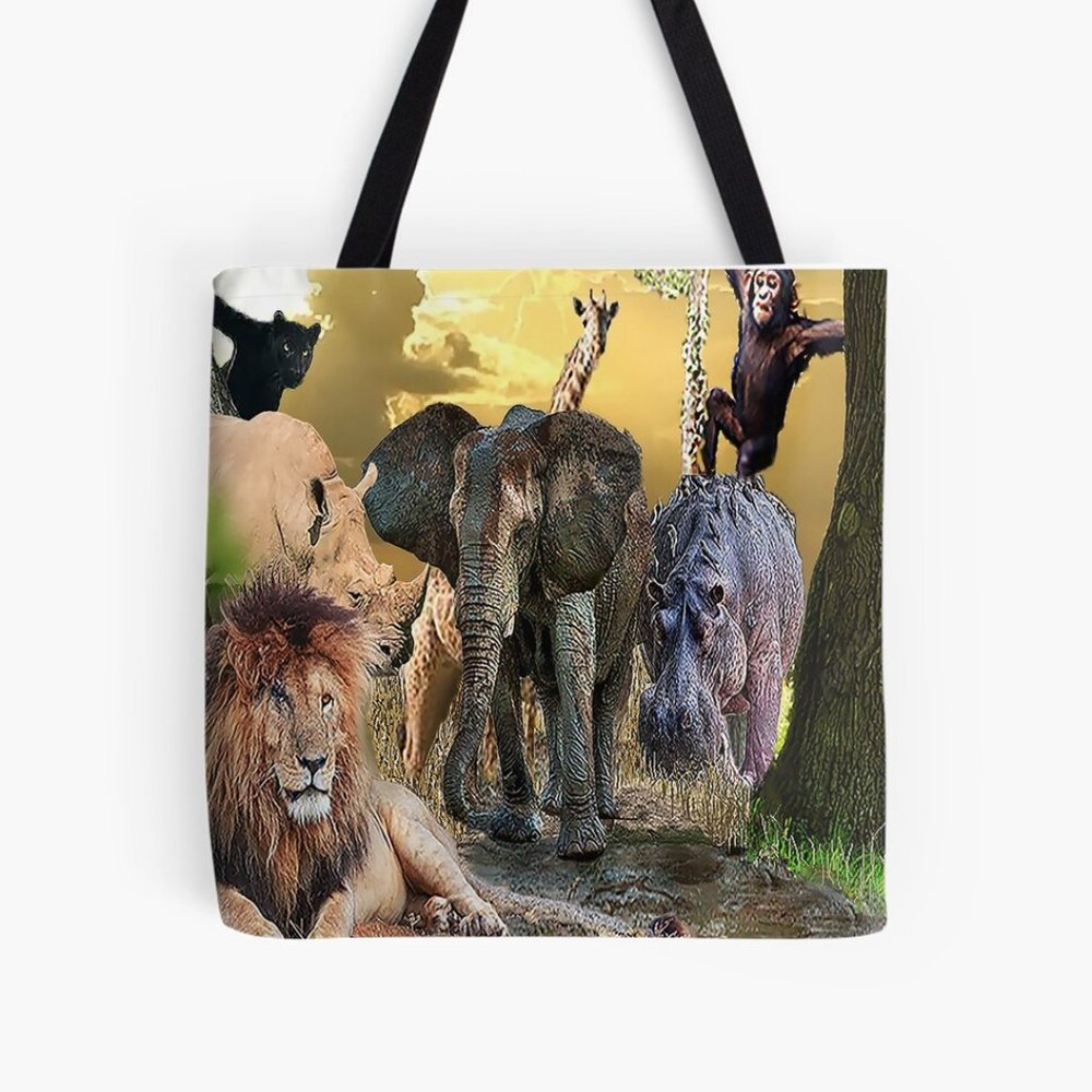 ANIMAL KINGDOM TOTE BAG * Designed and sold by SharksEye9